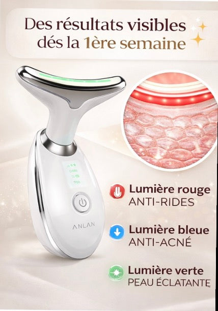 Appareil Beauté Lumineux – Soin Visage & Cou Anti-Âge