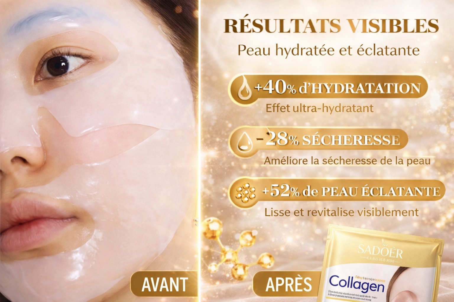 Masque Éclat Jeunesse – Peau Rayonnante & Repulpée