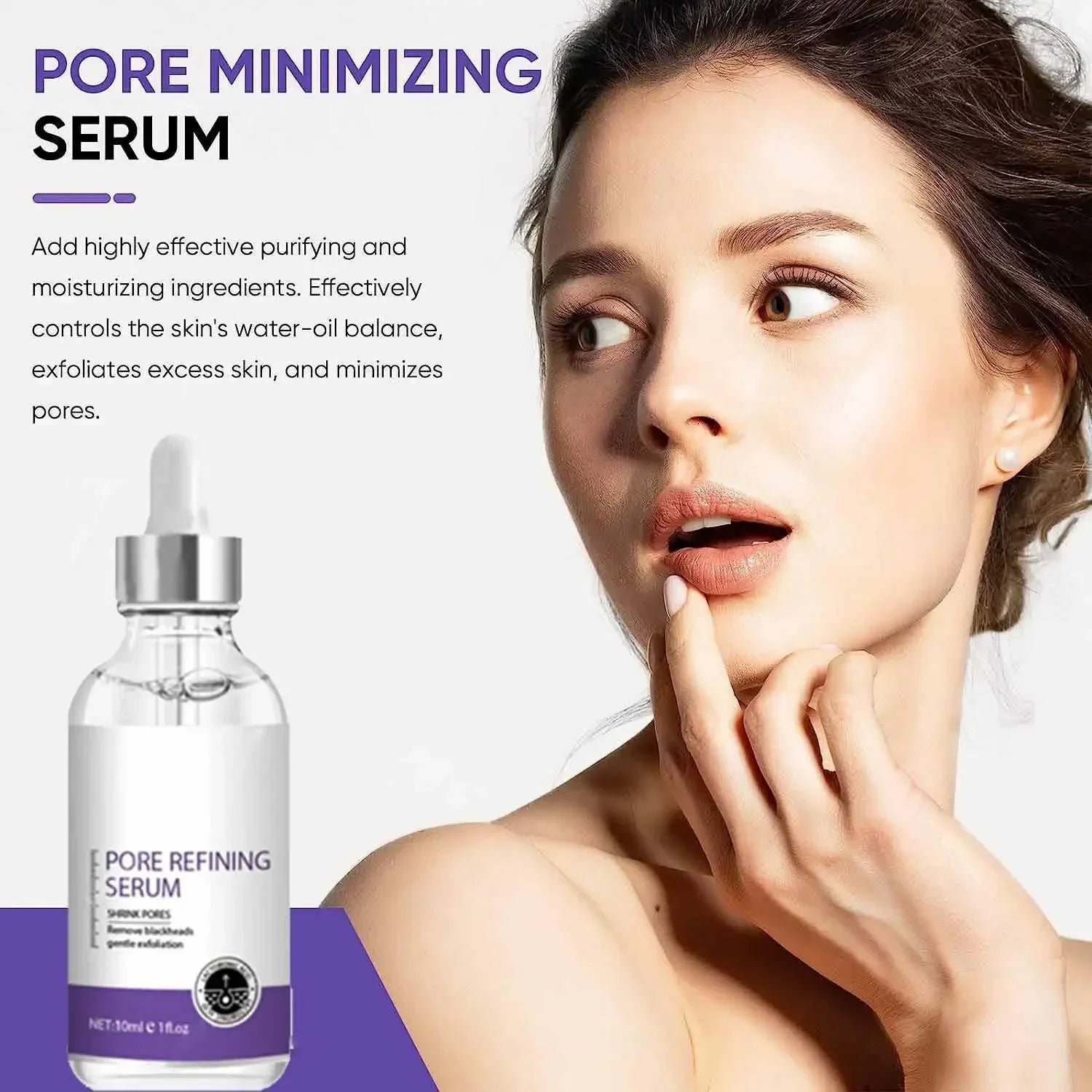 Sérum Magique Réducteur de Pores – Peau Lisse & Affinée